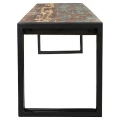 Old Reclaimed Wood and Iron - Bench - Timbergirl -Ottomans Official Shop unnamed file 3003