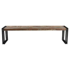 Old Reclaimed Wood and Iron - Bench - Timbergirl -Ottomans Official Shop unnamed file 3005