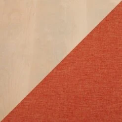 42" Folia Bench Polyester/Wood Natural/Orange - LumiSource -Ottomans Official Shop unnamed file 3025