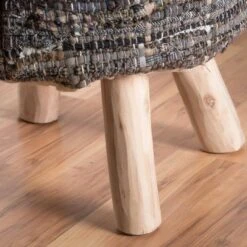 Harris Handcrafted Boho Fabric Round Stool Khaki - Christopher Knight Home 8 Harris Handcrafted Boho Fabric Round Stool Khaki - Christopher Knight Home -Ottomans Official Shop unnamed file 305