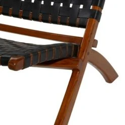 Contemporary Wood Folding Chair - Olivia & May Brown -Ottomans Official Shop unnamed file 3062