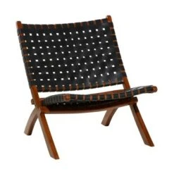 Contemporary Wood Folding Chair - Olivia & May Brown -Ottomans Official Shop unnamed file 3066