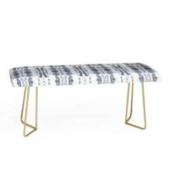 Jacqueline Maldonado Paradigm Gray Bench - Deny Designs Blue/black -Ottomans Official Shop unnamed file 3070
