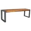 Sheesham Wood and Iron - Bench - Timbergirl -Ottomans Official Shop unnamed file 3112