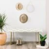 Jacqueline Maldonado Watercolor Shibori Boho Bench - Deny Designs Gold -Ottomans Official Shop unnamed file 3210