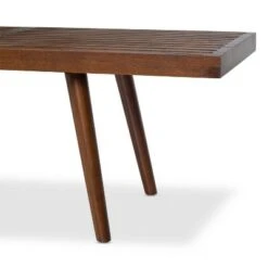 Poly & Bark Michel Industrial Bench Dark Walnut - Poly & Bark -Ottomans Official Shop unnamed file 3249