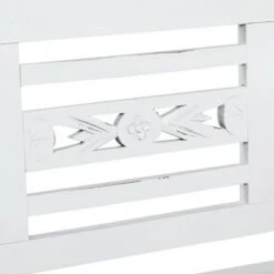 Olivia & May Farmhouse Mahogany Bench White - Olivia & May -Ottomans Official Shop unnamed file 3255