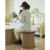 Vintiquewise Decorative Round Spool Shaped Wooden Stool with Rope -Ottomans Official Shop unnamed file 329