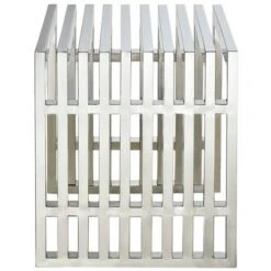 Gridiron Stainless Steel Bench - Modway -Ottomans Official Shop unnamed file 3299