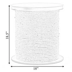 Vintiquewise Decorative Round Spool Shaped Wooden Stool with Rope -Ottomans Official Shop unnamed file 331