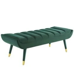 Guess Channel Tufted Performance Velvet Accent Bench - Modway Green 20 Guess Channel Tufted Performance Velvet Accent Bench - Modway Green -Ottomans Official Shop unnamed file 3311