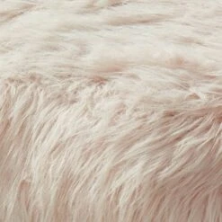 42" Korbin Faux Fur Like Glam Bench Pink - HOMES: Inside + Out -Ottomans Official Shop unnamed file 3325