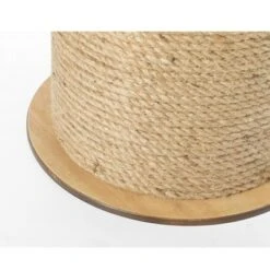 Vintiquewise Decorative Round Spool Shaped Wooden Stool with Rope -Ottomans Official Shop unnamed file 334