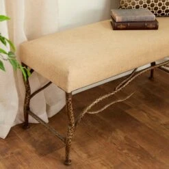 Olivia & May Farmhouse Wood Rectangle Bench Brown - Olivia & May -Ottomans Official Shop unnamed file 3391