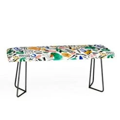 Marta Barragan Camarasa Brushstrokes Art Bench - Deny Designs Gold 6 Marta Barragan Camarasa Brushstrokes Art Bench - Deny Designs Gold -Ottomans Official Shop unnamed file 3394