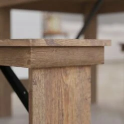 Merrick Lane Antique Solid Pine Folding Farmhouse Style Bench 11 Merrick Lane Antique Solid Pine Folding Farmhouse Style Bench -Ottomans Official Shop unnamed file 3405