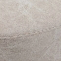 32" Modern Decorative Bench with Metal Base Distressed Tan Faux Leather - WOVENBYRD -Ottomans Official Shop unnamed file 3436