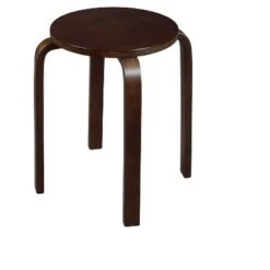 Mia Bentwood Stool Mocha - Niche Natural & Black -Ottomans Official Shop unnamed file 345