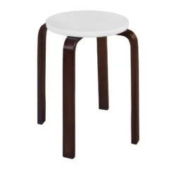 Mia Bentwood Stool Mocha - Niche Natural & Black -Ottomans Official Shop unnamed file 347