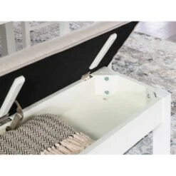 Emma Storage Bench - Powell Company White -Ottomans Official Shop unnamed file 3502