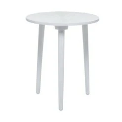 Contemporary Mango Wood Accent Table - Olivia & May White -Ottomans Official Shop unnamed file 354