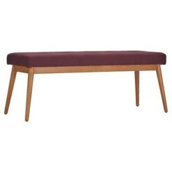 Sullivan Oak Mid Century Linen Bench - Inspire Q Smoke 19 Sullivan Oak Mid Century Linen Bench - Inspire Q Smoke -Ottomans Official Shop unnamed file 3566