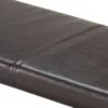 Boris Cushion Bench Seat Faux Leather - Espresso -Winsome
