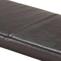 Boris Cushion Bench Seat Faux Leather - Espresso -Winsome
