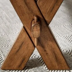 Sedona Trestle Dining Bench Brown - Home Styles -Ottomans Official Shop unnamed file 3598