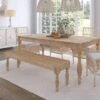 Yeats Teak Bench Beige - East At Main -Ottomans Official Shop unnamed file 3599