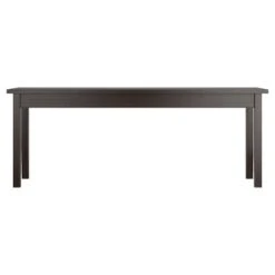 Atwood Stained Dining Bench Wood/Cappuccino - CorLiving -Ottomans Official Shop unnamed file 3617