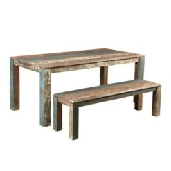 50" Old Reclaimed Wood Bench Brown - Timbergirl -Ottomans Official Shop unnamed file 3630