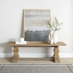 Joanna Dining Bench Rustic Brown - Crosley -Ottomans Official Shop unnamed file 3637