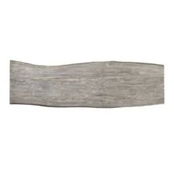 Yukon Live Edge Dining Bench Gray - Treasure Trove Accents -Ottomans Official Shop unnamed file 3649
