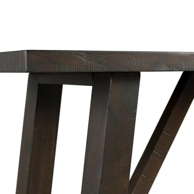 Carter Counter Height Bench Graphite Gray - Picket House Furnishings 8 Carter Counter Height Bench Graphite Gray - Picket House Furnishings - Image 6