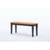Shaker Dining Bench Wood/Black/Oak - Boraam -Ottomans Official Shop unnamed file 3681