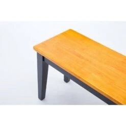 Shaker Dining Bench Wood/Black/Oak - Boraam -Ottomans Official Shop unnamed file 3685