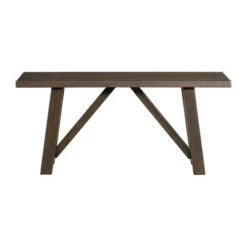 Carter Dining Bench Graphite Gray - Picket House Furnishings