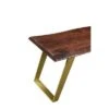 50" Sheesham Live Edge bench Brown/Gold - Timbergirl -Ottomans Official Shop unnamed file 3697