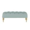 Tufted Bench - Simply Shabby Chic® Linen Seaglass -Ottomans Official Shop unnamed file 3711