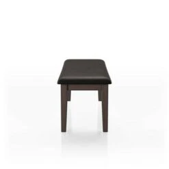 Arga Padded Seat Dining Bench Dark Brown - HOMES: Inside + Out 8 Arga Padded Seat Dining Bench Dark Brown - HOMES: Inside + Out -Ottomans Official Shop unnamed file 3759