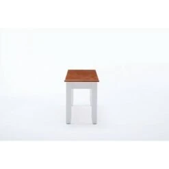 Bloomington Bench White/Honey Oak - Boraam 17 Bloomington Bench White/Honey Oak - Boraam -Ottomans Official Shop unnamed file 3788