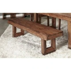 Beckenridge Dining Bench Brown - Treasure Trove Accents -Ottomans Official Shop unnamed file 3796