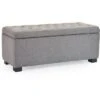 Adore Decor Arlo Tufted Storage Bench - Adore Décor Gray -Ottomans Official Shop unnamed file 3836