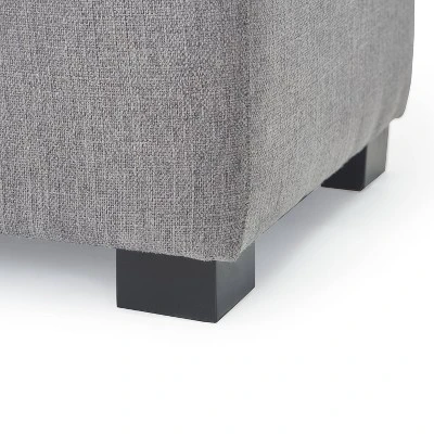 Adore Decor Arlo Tufted Storage Bench - Adore Décor Gray 7 Adore Decor Arlo Tufted Storage Bench - Adore Décor Gray - Image 5