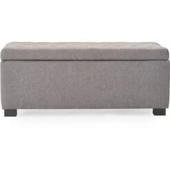 Adore Decor Arlo Tufted Storage Bench - Adore Décor Gray 22 Adore Decor Arlo Tufted Storage Bench - Adore Décor Gray -Ottomans Official Shop unnamed file 3845