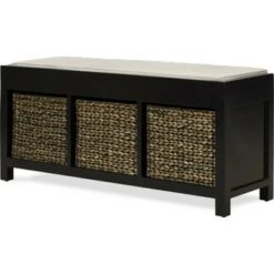 Griffin Storage Bench Black - ClickDecor -Ottomans Official Shop unnamed file 3859