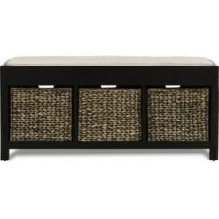 Griffin Storage Bench Black - ClickDecor -Ottomans Official Shop unnamed file 3860
