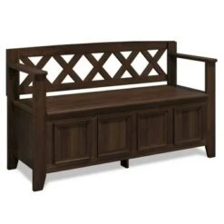 48" Halifax Entryway Storage Bench - WyndenHall Light Avalon Brown 32 48" Halifax Entryway Storage Bench - WyndenHall Light Avalon Brown -Ottomans Official Shop unnamed file 3945
