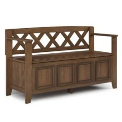 48" Halifax Entryway Storage Bench - WyndenHall Light Avalon Brown 33 48" Halifax Entryway Storage Bench - WyndenHall Light Avalon Brown -Ottomans Official Shop unnamed file 3946